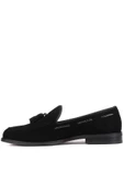 Shoetyle - Siyah Süet Deri Erkek Klasik Ayakkabı 250-2350 - 4