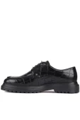 Shoetyle - Siyah Croco Deri Bağcıklı Erkek Günlük Ayakkabı 250-1615 thumbnail 3