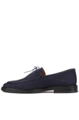 Shoetyle - Lacivert Nubuk Bağcıklı Erkek Klasik Ayakkabı 250-7511 - 3