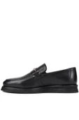 Shoetyle - Siyah Deri Bağcıksız Erkek Günlük Ayakkabı 250-3017 thumbnail 3