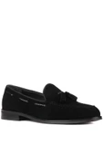 Shoetyle - Siyah Süet Deri Erkek Klasik Ayakkabı 250-2350 - 2