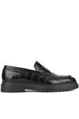 Shoetyle - Siyah Croco Deri Eva Taban Erkek Klasik Ayakkabı 250-2371 thumbnail 1