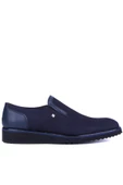 Fosco - Lacivert Nubuk Hakiki Deri Erkek Günlük Ayakkabı 7105 - 6946 thumbnail 1