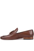 Shoetyle - Kahverengi Deri Erkek Klasik Ayakkabı 250-2352 - 3