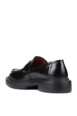 Shoetyle - Siyah Açma Deri Bağcıksız Erkek Klasik Ayakkabı 250-2375 - 4