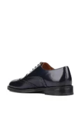 Shoetyle - Lacivert Açma Deri Bağcıklı Erkek Klasik Ayakkabı 250-450 - 4
