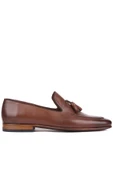 Shoetyle - Kahverengi Deri Erkek Klasik Ayakkabı 250-2352 - 1