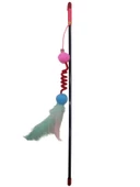 CatMozz Fırıldak Kedi Oyuncağı Oltası 45 cm - 2