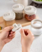 Pinmoo Prachic Kaşıklı 2 li Baharatlık Set - 3