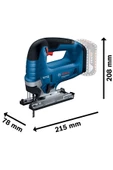 Professional GST 185-LI 2x4.0 Ah Li-on Akülü Dekupaj Testere - 06015B3024 - 7