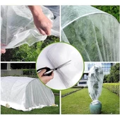 12,8x5 METRE 50gr AGRİL ISI DON ÖRTÜSÜ, ZİRAİ DON KIRAĞI ÖRTÜ KARPUZ ÇİLEK ÖRTÜSÜ, SERA TOPRAK ÖRTÜSÜ ELYAF BİTKİ KORUMA ÖRTÜSÜ thumbnail 8