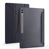 Tab S10 Ultra (X920) / S9 Ultra (X910) / Tab S8 Ultra Uyumlu Kılıf Kalem Bölmeli Standlı Smart Cover - 1