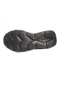 Luttoon 4154-24 Deri Anatomik Hafıza Taban Kadın Sneaker Siyah Füme - 3