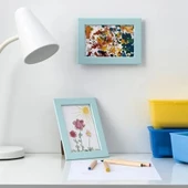 IKEA FISKBO DEKORATİF FOTOĞRAF ÇERÇEVE AÇIK MAVİ 10X15 - 2