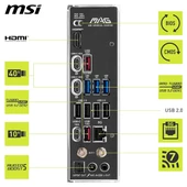 MSI MAG X870 TOMAHAWK WIFI-7 DDR5 HDMI-DP PCIE 5.0 AM5 ATX thumbnail 5