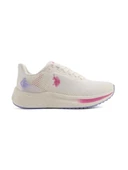 U.S.POLO ASSN.BLAKE 4PR KIRIK BEYAZ LİLA COMFORT CASUAL ANATOMİK SPOR AYAKKABI - 2