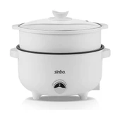 Sinbo Sco-5061 3 Litre Çok Fonksiyonlu Buharlı Pişirici Güveç Pilav Çorba  Haşlama 700 W - 1