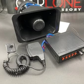 Profesyonel Konuşmalı Megafonlu Polis İtfaiye Siren 100w - 3