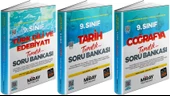 Miray 2025 9. Sınıf Türk Dili + Tarih + Coğrafya Tematik Soru Bankası Seti 3 Kitap - 1