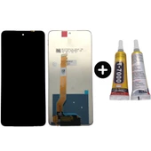 Realme 12 Uyumlu Servis Lcd Ekran Dokunmatik + B7000 - 1