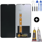 Realme 5i Uyumlu Servis Lcd Ekran Dokunmatik + Montaj Seti - 1