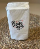 Konuşan Peçete (i love you) Tekli Paket thumbnail 3