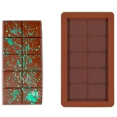 Silikon Dubai Çikolata Kalıbı - 3