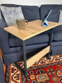 60x40 Yükseklik Ayarlı Çalışma Masası,hasta Yemek Masası,laptop Sehpası - 1