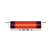 SUNSTAR DIŞMEKAN HALOJEN SOBA İNFRARED ISITICI 2000W - 2
