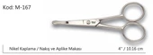 Rose Europe Aplike ve Nakış Makası Kıvrık Küt Uçlu No:4 10,16 CM - 1