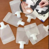 3 Adet 100ml Krem Şampuan Kabı Tekrar Kullanılabilir Set - 1