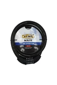 Yuma Ym-747 120cm 20mm 5 Şifreli Siyah Motorsiklet Kilidi - 1