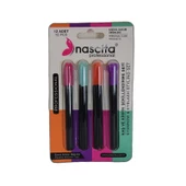 Profesyonel Kaş Ve Kirpik Şekillendirme Maskara Seti 12 Li Esnek Silikon Başlıklar - 1