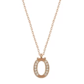 925 Ayar Gümüş Rose Ö Harfi Kadın Gümüş Kolye thumbnail 1