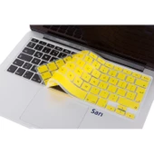 Macbook Klavye Koruyucu Air Pro (UK-EU İngilizce) (Eski USB'li Model 2008/2017) ile Uyumlu - 8