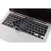 Macbook Klavye Koruyucu Air Pro (UK-EU İngilizce) (Eski USB'li Model 2008/2017) ile Uyumlu - 1
