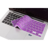 Macbook Klavye Koruyucu Air Pro (UK-EU İngilizce) (Eski USB'li Model 2008/2017) ile Uyumlu - 4