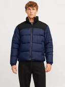 JJMOON STAND COLLAR PUFFER Navy Navy S - 2