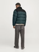 JJMOON STAND COLLAR PUFFER Forest Forest S - 7