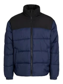 JJMOON STAND COLLAR PUFFER Navy Navy M - 1