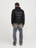 JJMOON STAND COLLAR PUFFER Black Black M - 4
