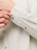 JJESUMMER LINEN BLEND SHIRT LS SN Crockery Crockery L thumbnail 3
