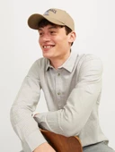 JJESUMMER LINEN BLEND SHIRT LS SN Crockery Crockery L thumbnail 6