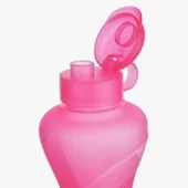 Çocuk Suluğu Pembe Pratik 250ml Kapasiteli El Matarası - 3