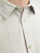 JJESUMMER LINEN BLEND SHIRT LS SN Crockery Crockery L thumbnail 4