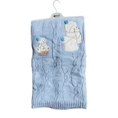 Recos Ayı Desenli Welsoftlu Şapkalı Bebek Battaniyesi - 3