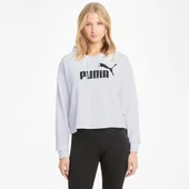 Puma 58687002 Ess Cropped Logo Tr Kadın Sweatshirt - 3