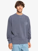 Quiksilver EQYFT04971-BN9 Garment Dye Crew Erkek Sweatshirt - 1