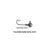 Captain 6435 Jig Head Zoka 2/0 İğneli 10gr (4 adet) - 1
