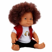 Sunman Kıvırcık Saçlı Curly Bebek 35 Cm - 8